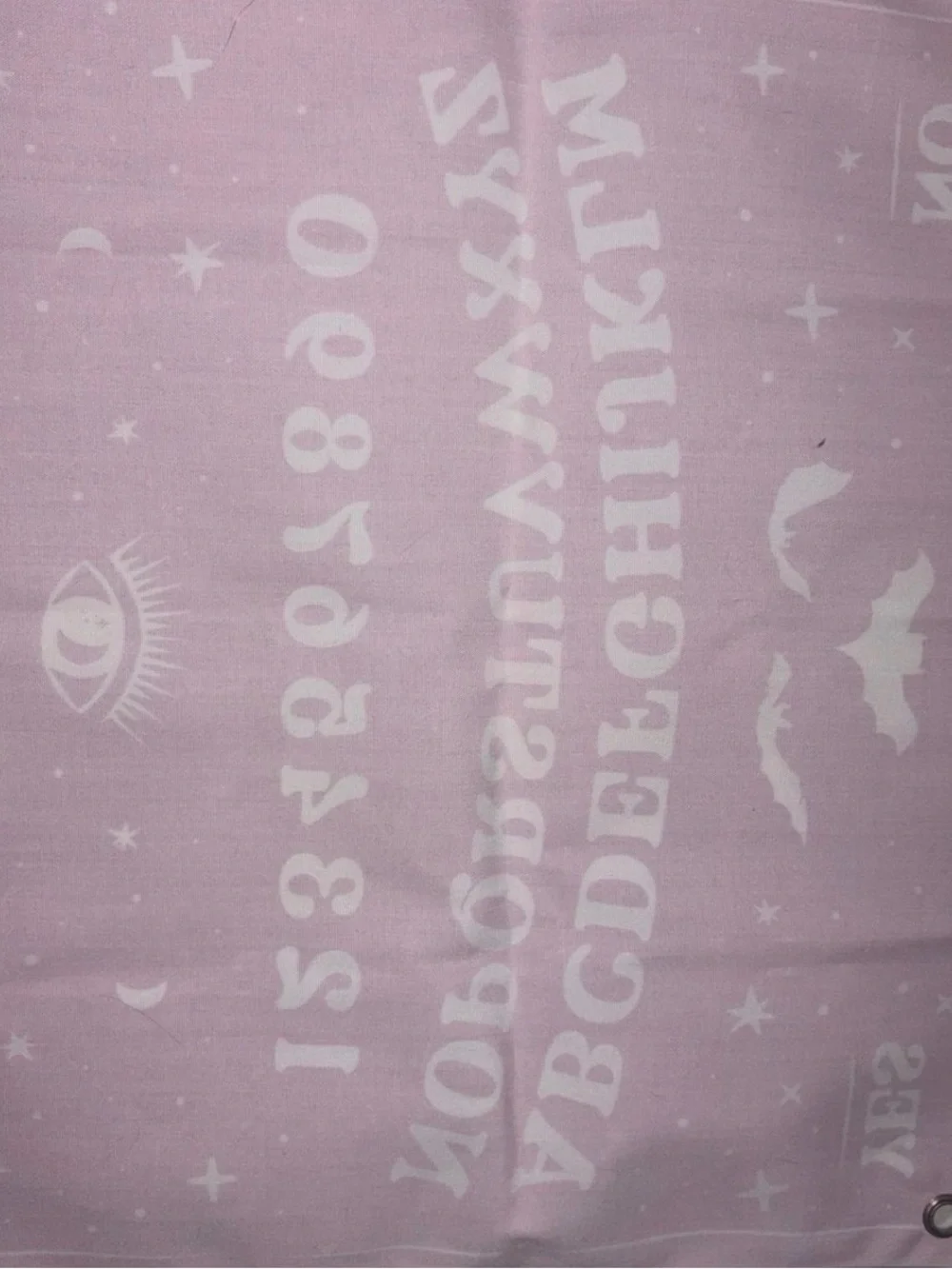 Ouija Alphabet wall tapestry (small)
